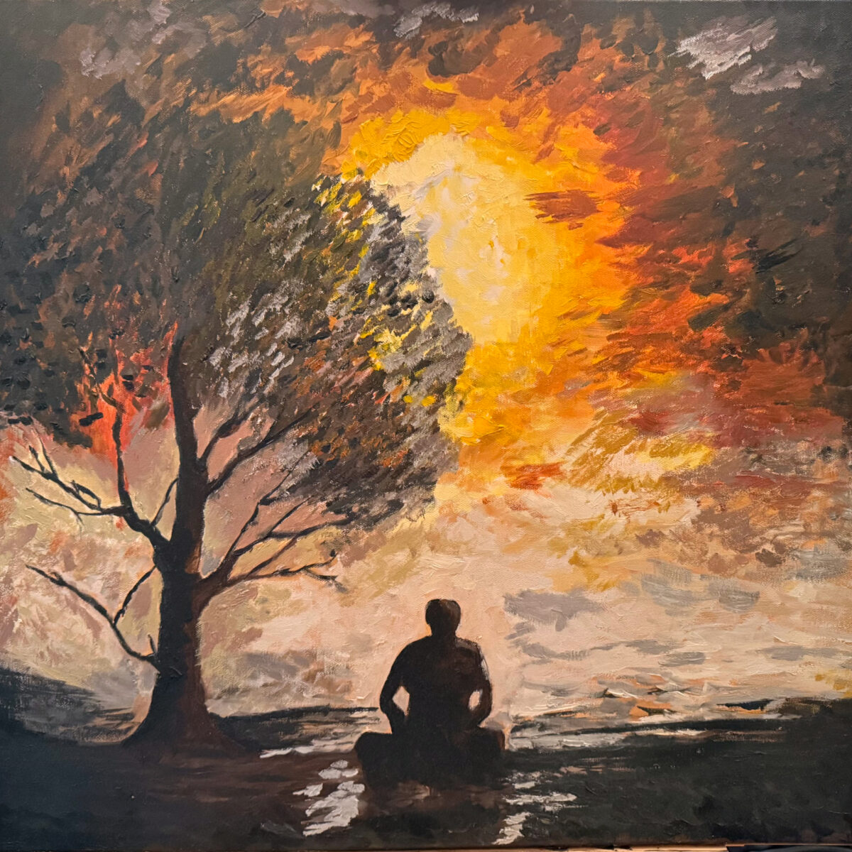 Untitled oil painting