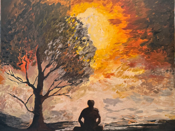 Untitled oil painting